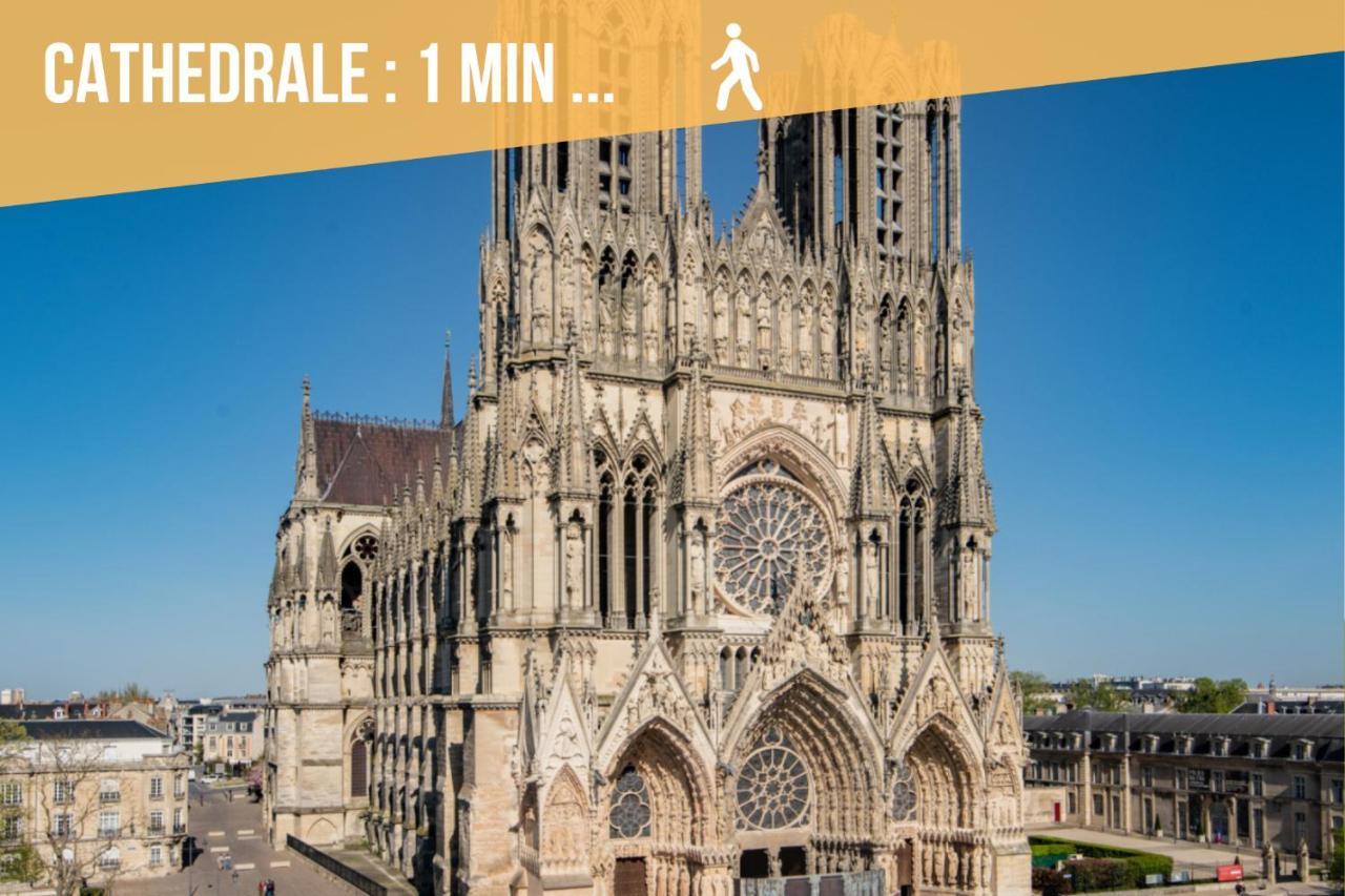 So Guest, Clou Dans Le Fer, Modern Suite Near Cathedral 랭스 외부 사진